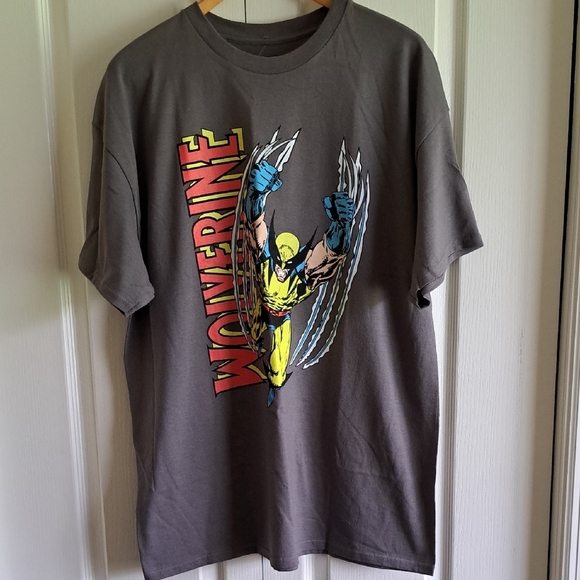 Gray Wolverine Graphic T-Shirt - Picture 2 of 10